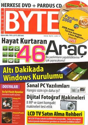 Daha önce Chip ve PC Net dergilerinde tanıtılan sitemiz bu ay BYTE'a konuk oldu. Güneşin Tam İçinde Byte Ağustos Sayısında