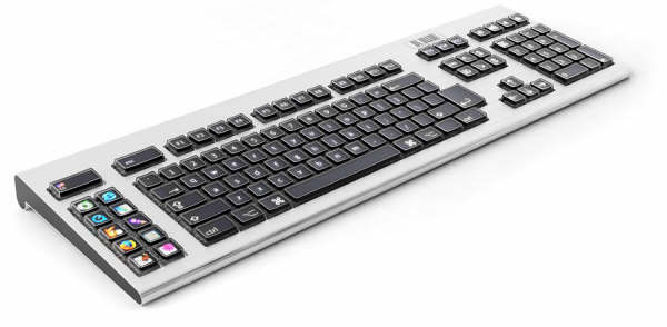 Bir nevi programlanabilir klavye. Geleceğin klavyesi / Optimus Organic LED Keyboard
