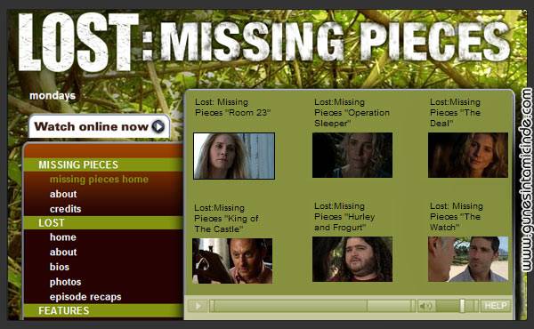 lostmissing resim lostmissing LOSTSEVERLERE KAYIP PARÇALAR