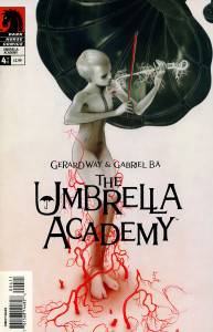 Dünyayı yok etmek için birbirinden güçlü silahlar yaptık. Ama milyarlarca insanı bir çırpıda öldürecek en çekici ölüm makinesi" dedi pelerinli orkestra şefi "Verdammten Orkestrası, La Viole Blanche ile Tanışın! ya da tercih size kalmış Şemsiye Akademisi : Kıyamet Senfonisi | The Umbrella Academy : Apocalypse Suite