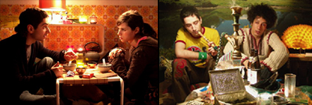 Almanya'daki Türk gençlerinin hayatına bir kesit atarken aslında Kung fu, büyümek, evlenmek, bir çocuk sahibi olmak ve kültürel farklılıklar gayet güzel karikatürüze edilmiş şekilde karşımıza geliyor. Kebab Connection / Kebap, Kung-Fu Ve Bir Bebek